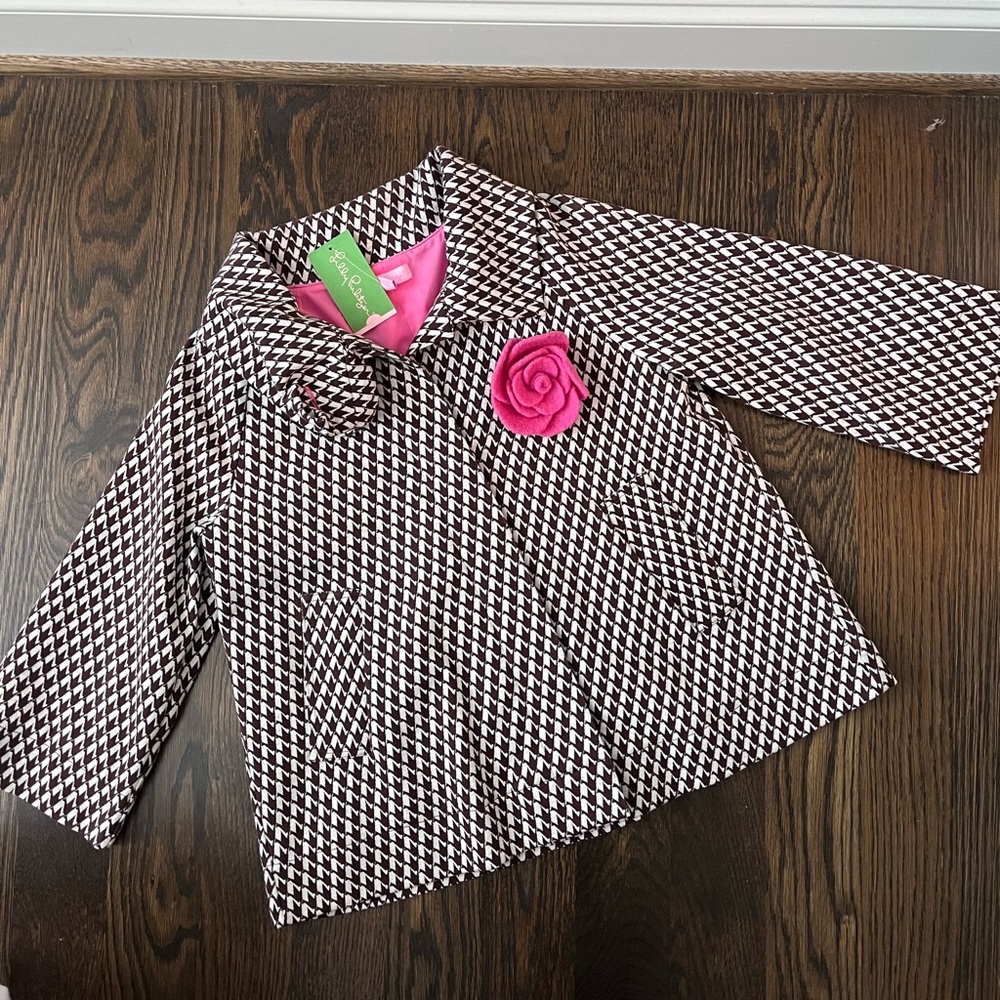 Lilly Pulitzer Houndstooth Jacket
